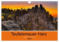 Teufelsmauer Harz (Wandkalender 2025 DIN A4 quer), CALVENDO Monatskalender