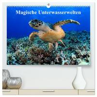 Magische Unterwasserwelten (hochwertiger Premium Wandkalender 2025 DIN A2 quer), Kunstdruck in Hochglanz