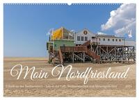 Moin Nordfriesland - Urlaub an der Nordseeküste (Wandkalender 2025 DIN A2 quer), CALVENDO Monatskalender