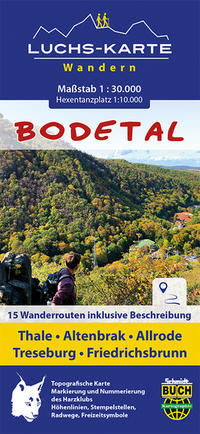 Luchskarte Bodetal