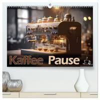 Kaffee Pause (hochwertiger Premium Wandkalender 2025 DIN A2 quer), Kunstdruck in Hochglanz