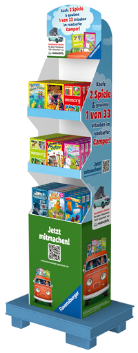 Display Mitbringspiele Promotion VE 63