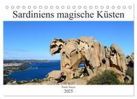 Sardiniens magische Küsten (Tischkalender 2025 DIN A5 quer), CALVENDO Monatskalender