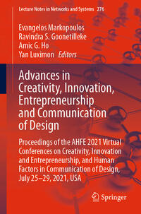 Advances in Creativity, Innovation, Entrepreneurship and Communication of Design