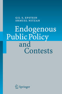 Endogenous Public Policy and Contests