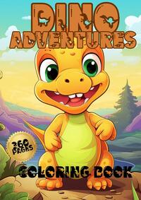 Dino Adventures Coloring Book