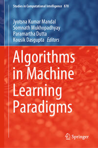 Algorithms in Machine Learning Paradigms