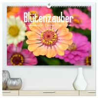 Blütenzauber - Traumhafte Farben der Natur (hochwertiger Premium Wandkalender 2025 DIN A2 quer), Kunstdruck in Hochglanz