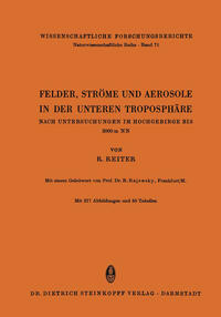 Felder, Ströme und Aerosole in der Unteren Troposphäre