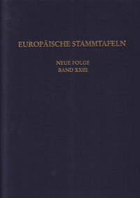 Europäische Stammtafeln. Neue Folge