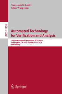 Automated Technology for Verification and Analysis