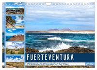 FUERTEVENTURA Paradiesische Impressionen der Insel (Wandkalender 2025 DIN A4 quer), CALVENDO Monatskalender