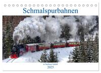 Schmalspurbahnen in Sachsen Anhalt (Tischkalender 2025 DIN A5 quer), CALVENDO Monatskalender