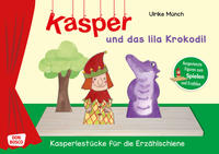 Kasper und das lila Krokodil. Erzählschienen-Figurenset