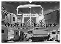 Citroën HY eine Legende in Schwarzweiß (Wandkalender 2025 DIN A3 quer), CALVENDO Monatskalender