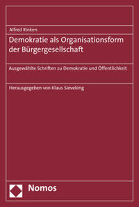 Demokratie als Organisationsform der Bürgergesellschaft