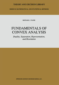 Fundamentals of Convex Analysis