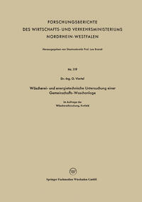 Wäscherei- und energietechnische Untersuchung einer Gemeinschafts-Waschanlage