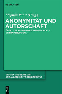 Anonymität und Autorschaft