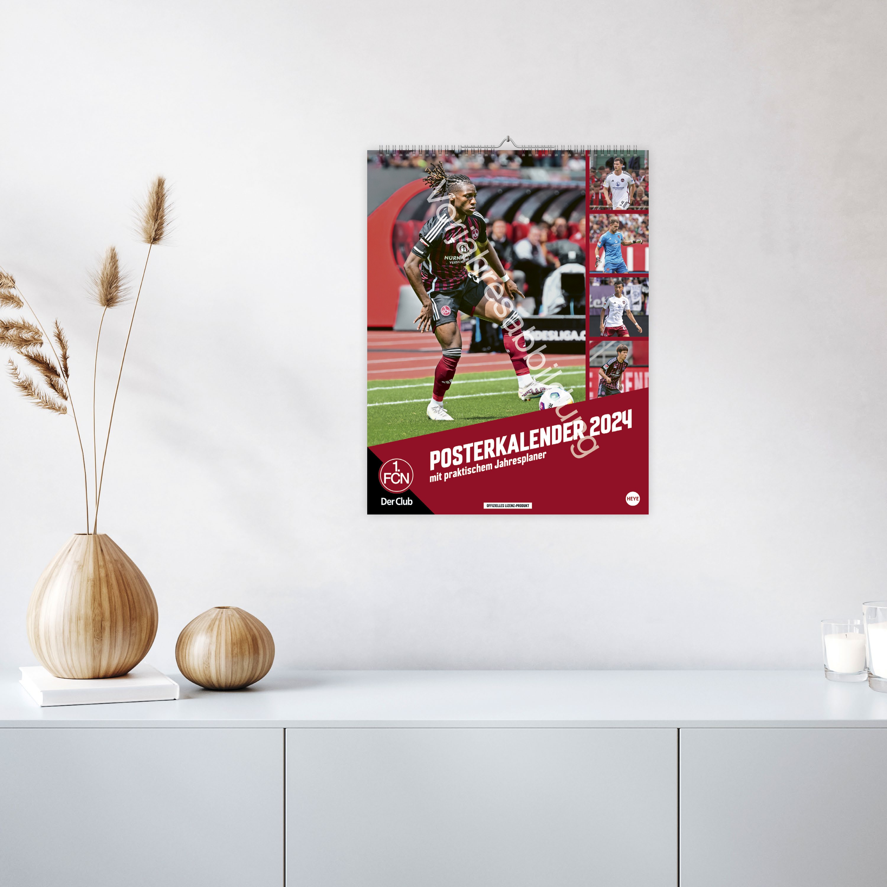 1. FC Nürnberg Posterkalender 2025