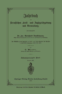 Jahrbuch der Preußischen Frost- und Jagdgesetzgebung und Verwaltung