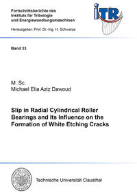 Slip in Radial Cylindrical Roller Bearings and Its Influence on the Formation of White Etching Cracks