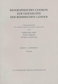 Biographisches Lexikon zur Geschichte der böhmischen Länder. Band IV. Lieferung 1: Scip-Site