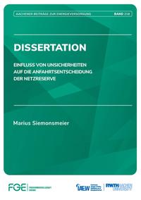 Einfluss von Unsicherheiten auf die Anfahrtsentscheidung der Netzreserve