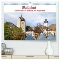 Waldshut - liebenswertes Städtle am Hochrhein (hochwertiger Premium Wandkalender 2025 DIN A2 quer), Kunstdruck in Hochglanz