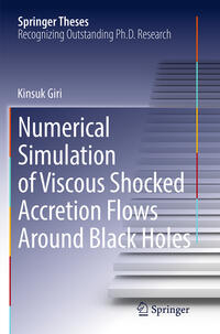 Numerical Simulation of Viscous Shocked Accretion Flows Around Black Holes