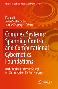 Complex Systems: Spanning Control and Computational Cybernetics: Foundations