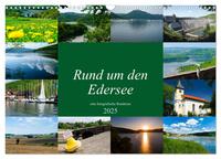 Rund um den Edersee (Wandkalender 2025 DIN A3 quer), CALVENDO Monatskalender