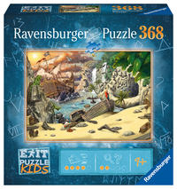 Children's puzzle 368 Teile - EXIT Puzzle Kids Das Piratenabenteuer