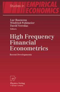 High Frequency Financial Econometrics