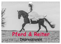 Pferd & Reiter - Impressionen (Wandkalender 2025 DIN A4 quer), CALVENDO Monatskalender