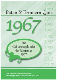 Raten und Erinnern Quiz 1967