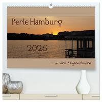 Perle Hamburg (hochwertiger Premium Wandkalender 2025 DIN A2 quer), Kunstdruck in Hochglanz