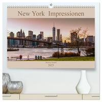 New York Impressionen 2025 (hochwertiger Premium Wandkalender 2025 DIN A2 quer), Kunstdruck in Hochglanz