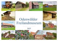 Odenwälder Freilandmuseum - Ein Spaziergang in Gottersdorf (Wandkalender 2025 DIN A2 quer), CALVENDO Monatskalender