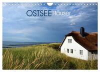 Ostseehäuser (Wandkalender 2025 DIN A4 quer), CALVENDO Monatskalender