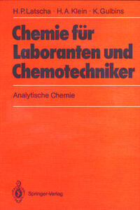 Chemie für Laboranten und Chemotechniker