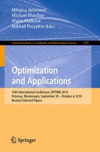 Optimization and Applications