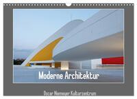 Moderne Architektur - Oscar Niemeyer Kulturzentrum (Wandkalender 2025 DIN A3 quer), CALVENDO Monatskalender