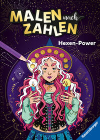 Malen nach Zahlen - Hexen-Power