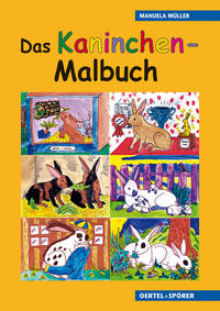 Kaninchen-Malbuch für Kinder