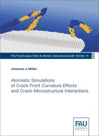 Atomistic Simulations of Crack Front Curvature Effects and Crack-Microstructure Interactions