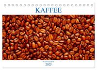 Kaffee (Tischkalender 2025 DIN A5 quer), CALVENDO Monatskalender