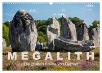 Megalith. Die großen Steine von Carnac (Wandkalender 2025 DIN A3 quer), CALVENDO Monatskalender