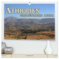 Äthiopien, ursprüngliches Afrika (hochwertiger Premium Wandkalender 2025 DIN A2 quer), Kunstdruck in Hochglanz