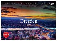 Dresden Bilder 2025 (Tischkalender 2025 DIN A5 quer), CALVENDO Monatskalender